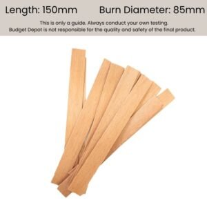 Soft Crackle Wood Wick No.6