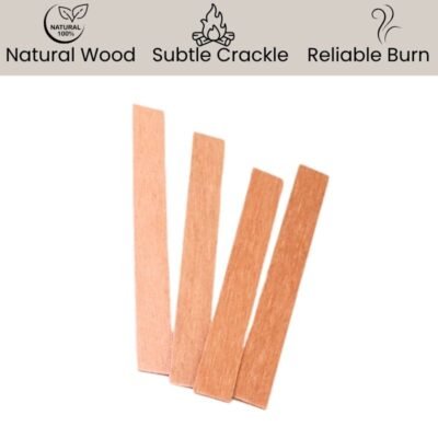 Soft Crackle Wood Wick No.7 (3)